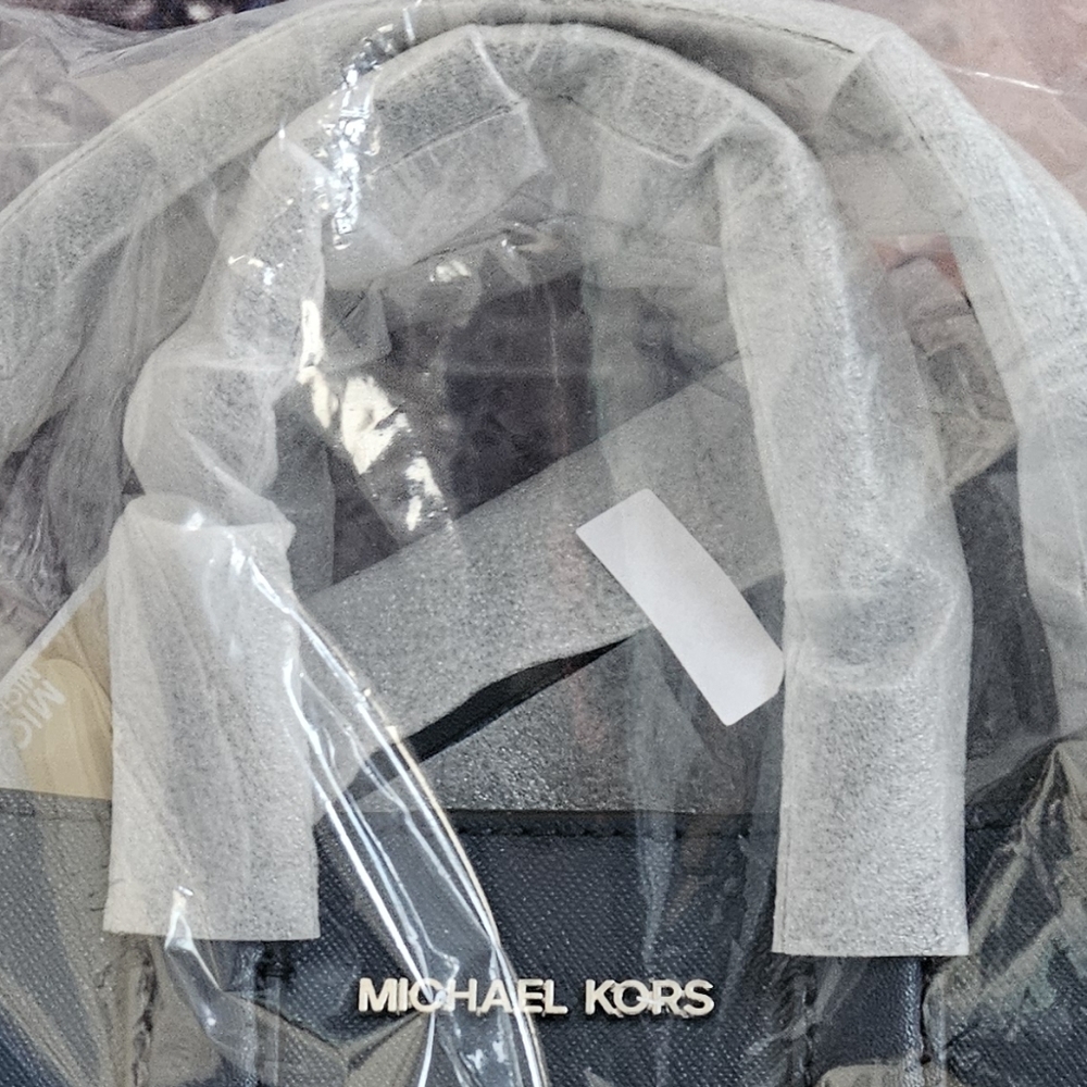 Michael Kors Blue Bag/Crossbody & Wallet Set NWT - Picture 7 of 9